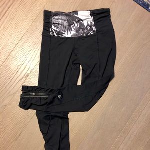 Lululemon high waisted Capri